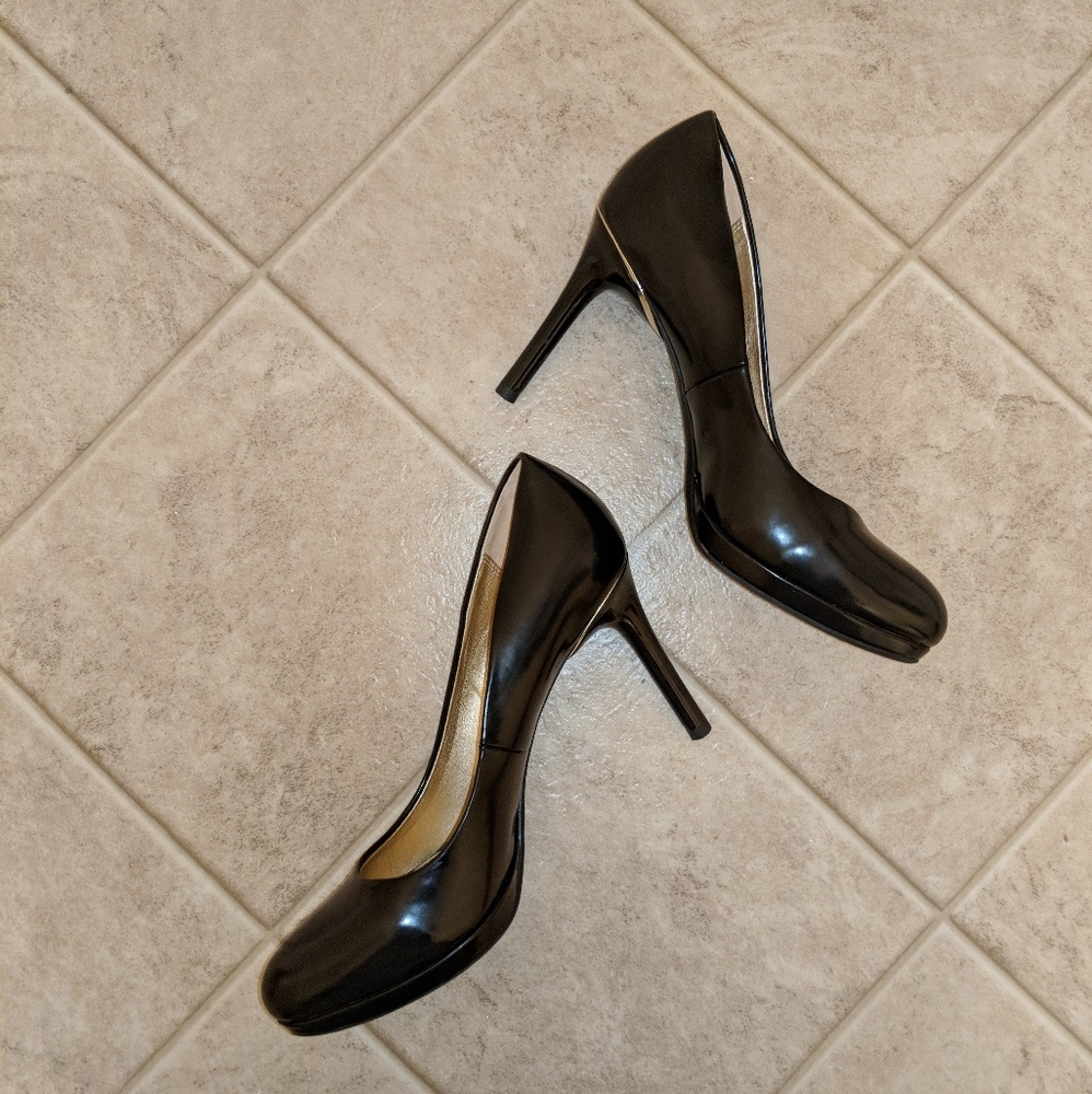 Black Platform Pump - image 5